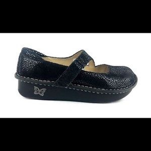 Alegria Mary Jane Black Dayna Dottie Size 39